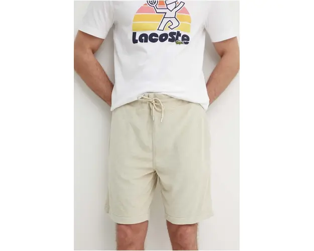 Gant pantaloni scurti barbati, culoarea bej