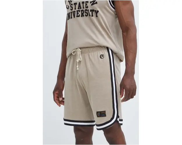 Champion pantaloni scurti barbati, culoarea bej, 220010