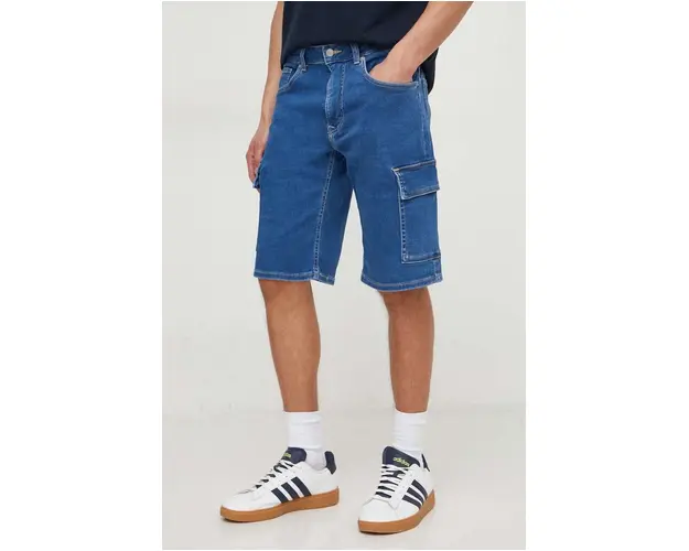 Pepe Jeans pantaloni scurti jeans barbati