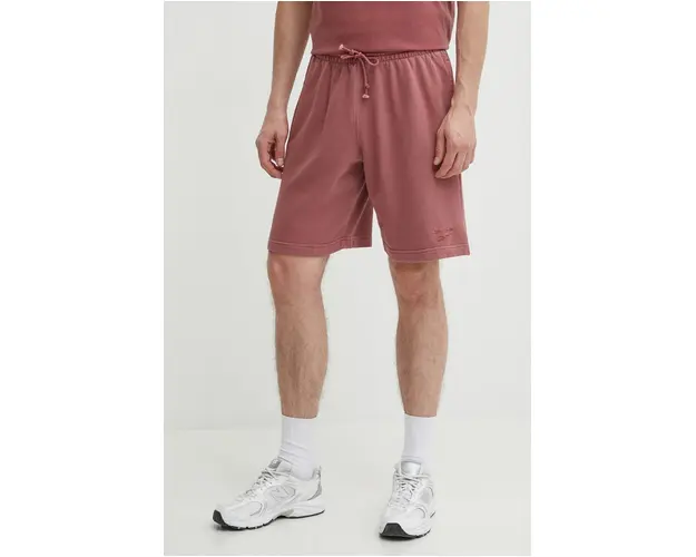 Reebok pantaloni scurti barbati, culoarea bordo, 100076347