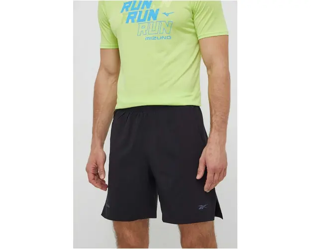 Reebok pantaloni scurti de alergare Speed 4.0 culoarea negru, 100075778