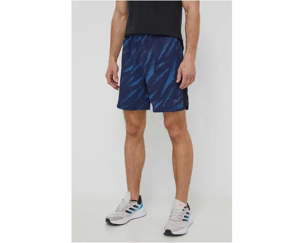 Reebok pantaloni scurti sport Speed barbati, culoarea albastru marin, 100075777