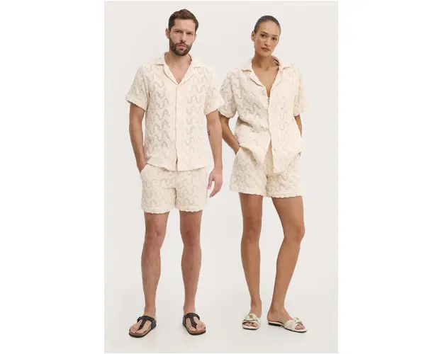 OAS pantaloni scurti barbati, culoarea bej