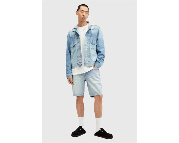 AllSaints pantaloni scurti jeans SWITCH SHORT barbati, M020TA