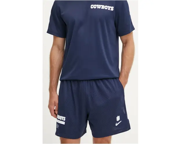 Nike pantaloni scurti de antrenament New England Patriots culoarea albastru marin, 02EO.044P.7RD