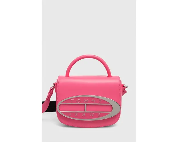 Tommy Jeans poseta culoarea roz AW0AW15811