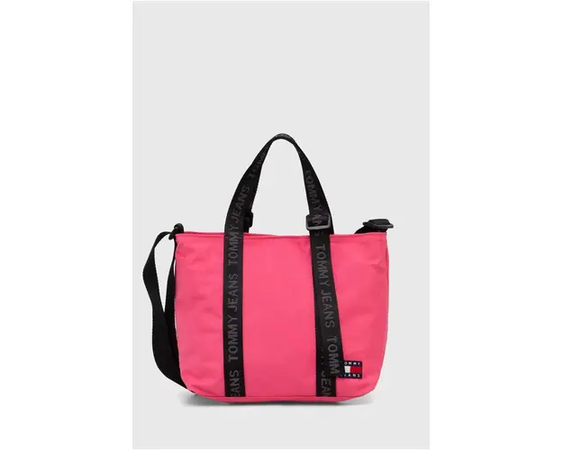 Tommy Jeans poseta culoarea roz AW0AW15817