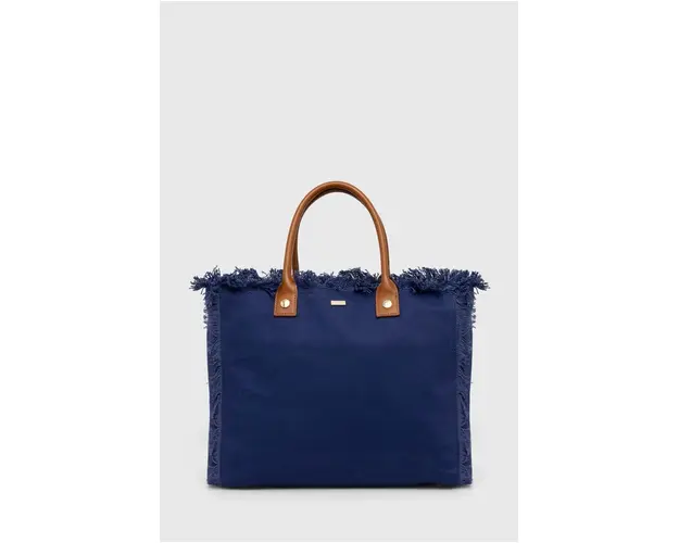 Melissa Odabash geanta de plaja culoarea albastru marin