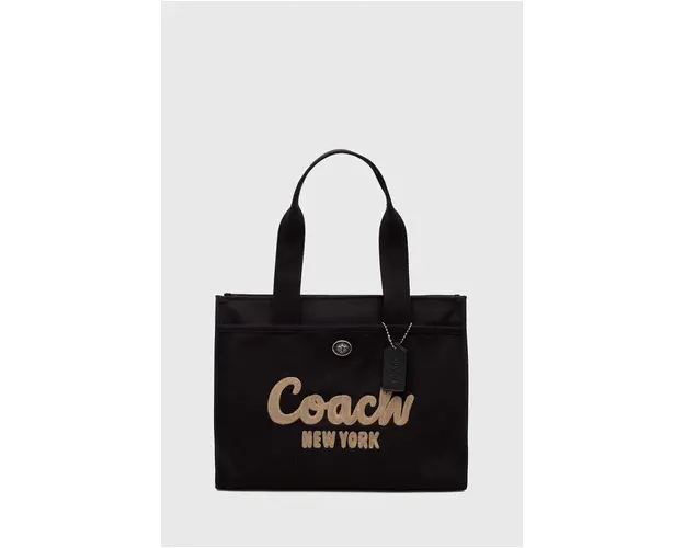 Coach poseta culoarea negru
