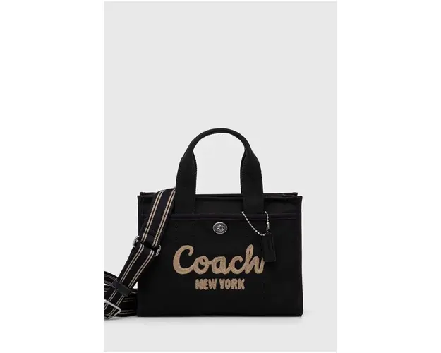 Coach poseta culoarea negru