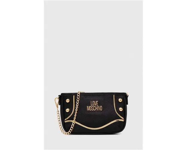 Love Moschino poseta culoarea negru