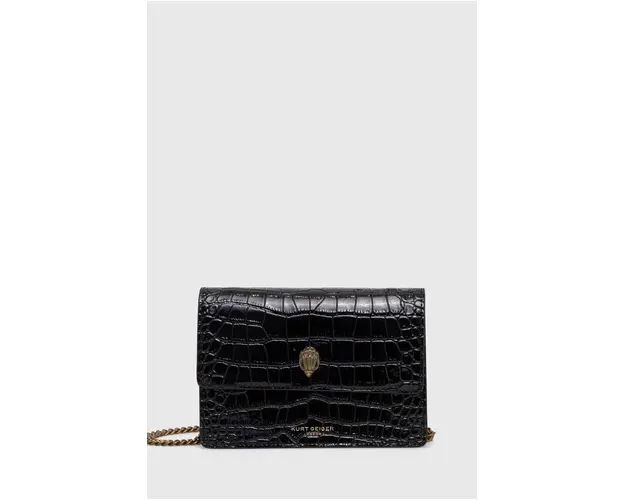 Kurt Geiger London poseta de piele culoarea negru