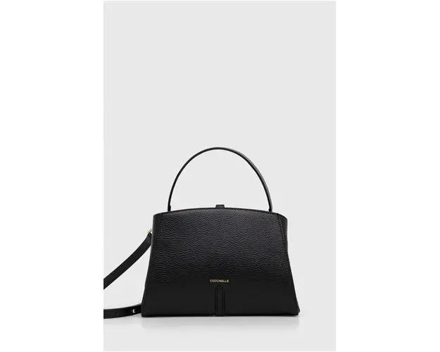 Coccinelle poseta de piele culoarea negru