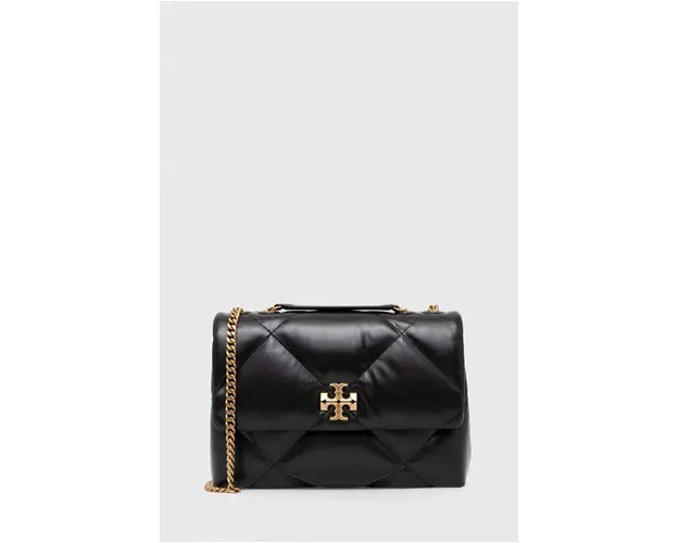 Tory Burch poseta de piele culoarea negru