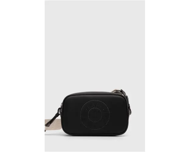 Karl Lagerfeld poseta de piele culoarea negru