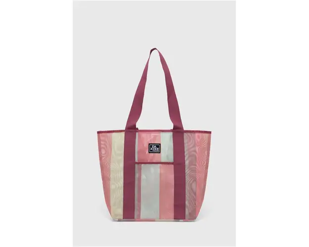 Dakine poseta MESH TOTE culoarea roz, 10004086