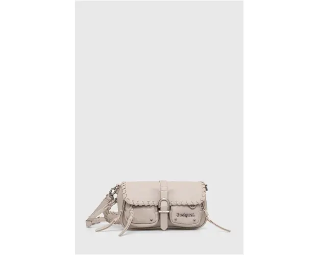 Desigual poseta OMNIA TROMSO MULTI culoarea bej, 24SAXP36
