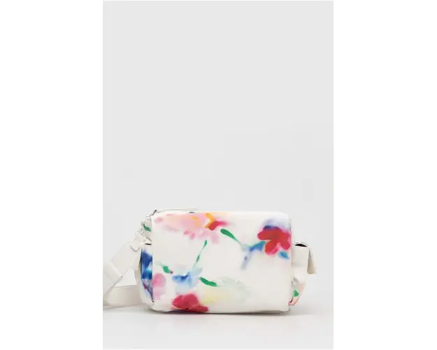 Desigual poseta LIQUIDFLOWER HABA culoarea alb, 24SAXP69