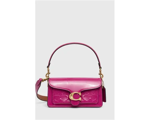 Coach poseta de piele Tabby 20 culoarea roz, CM556