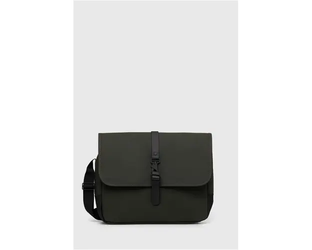Rains geanta 14580 Messenger Bags culoarea verde