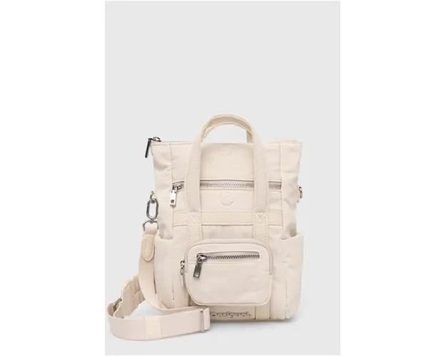 Desigual geanta culoarea bej