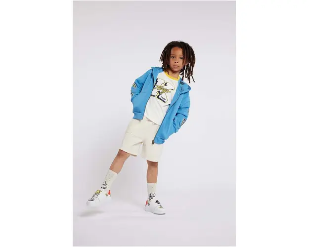 Kenzo Kids tricou de bumbac pentru copii culoarea alb, cu imprimeu