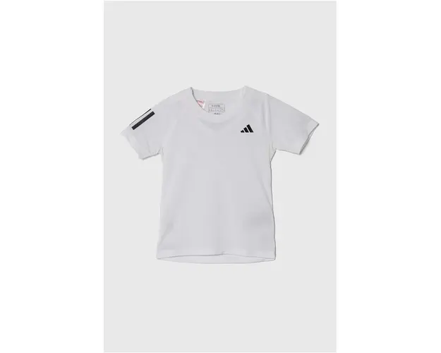 adidas Performance tricou copii culoarea alb, cu imprimeu