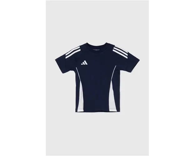 adidas Performance tricou de bumbac pentru copii TIRO24 SWTEEY culoarea albastru marin, modelator