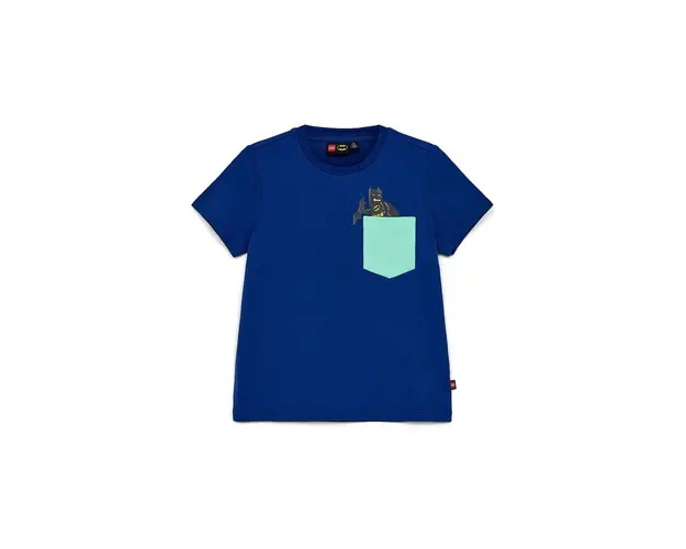 Lego tricou de bumbac pentru copii culoarea albastru marin, cu imprimeu