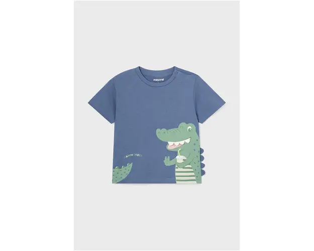 Mayoral tricou din bumbac pentru bebelusi cu imprimeu