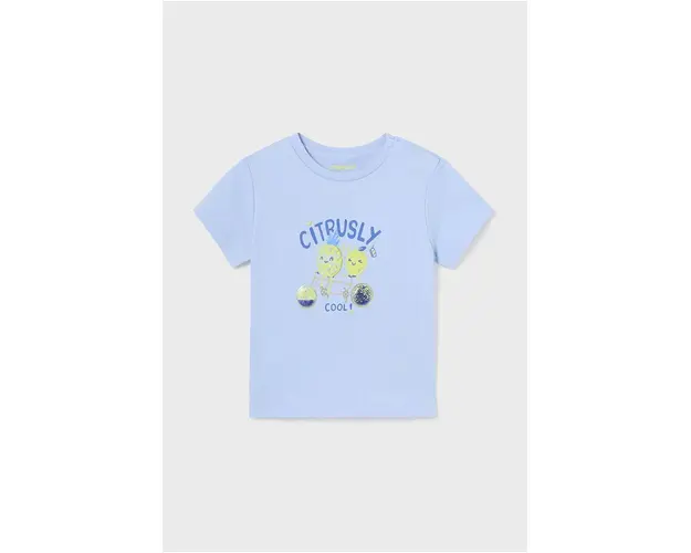 Mayoral tricou din bumbac pentru bebelusi cu imprimeu