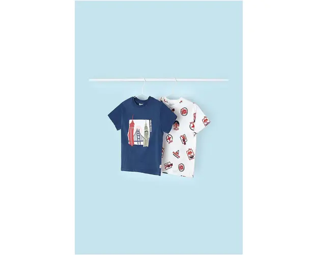 Mayoral tricou de bumbac pentru copii 2-pack modelator