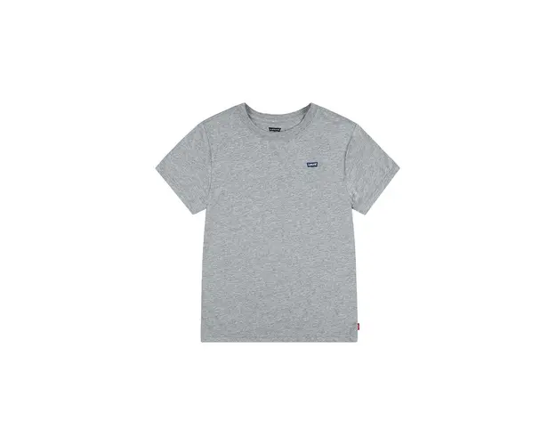 Levi's tricou de bumbac pentru copii culoarea gri, neted