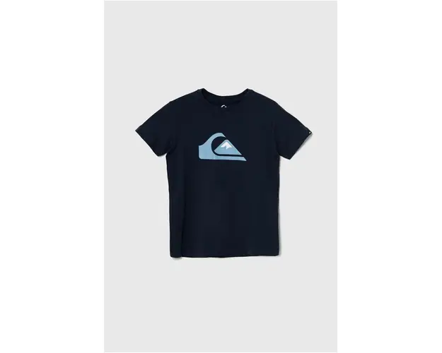 Quiksilver tricou de bumbac pentru copii COMPLOGOYTH culoarea albastru marin, cu imprimeu
