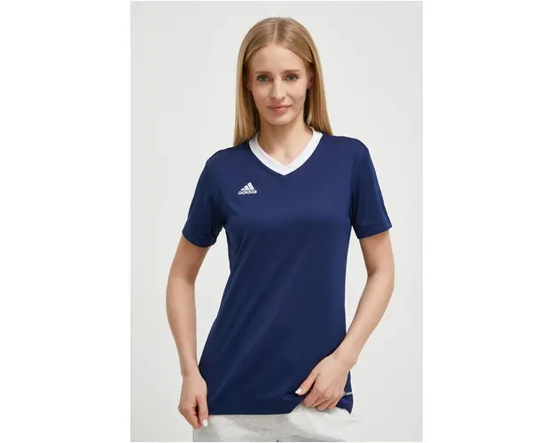 adidas Performance tricou de antrenament culoarea bleumarin H59849