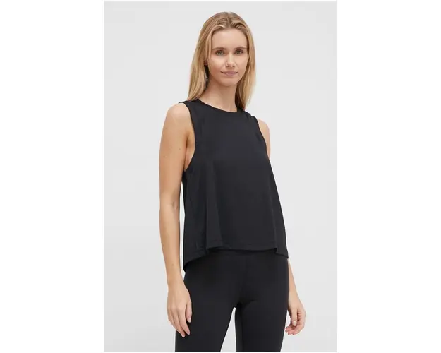 adidas Performance top de yoga Studio culoarea negru IN6770