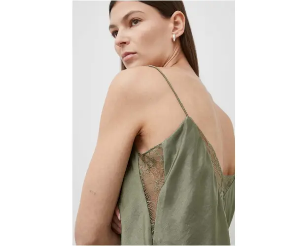 BA&SH top CLARISSE femei, culoarea bej, neted, 1E24CLAR