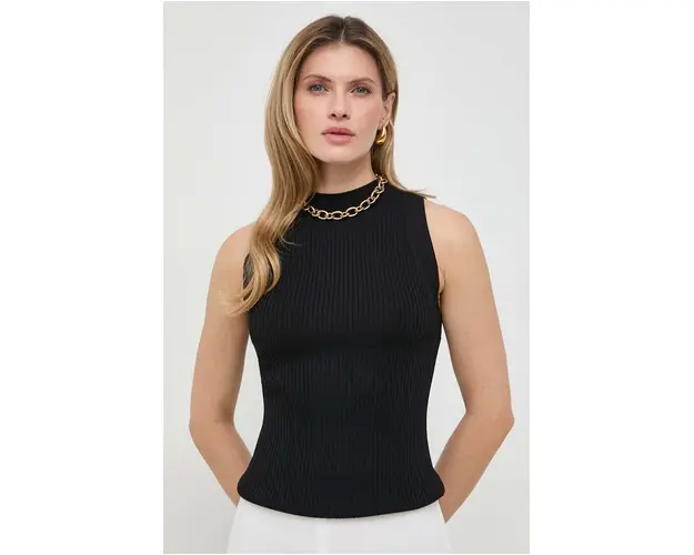 Ivy Oak top femei, culoarea negru IO113112