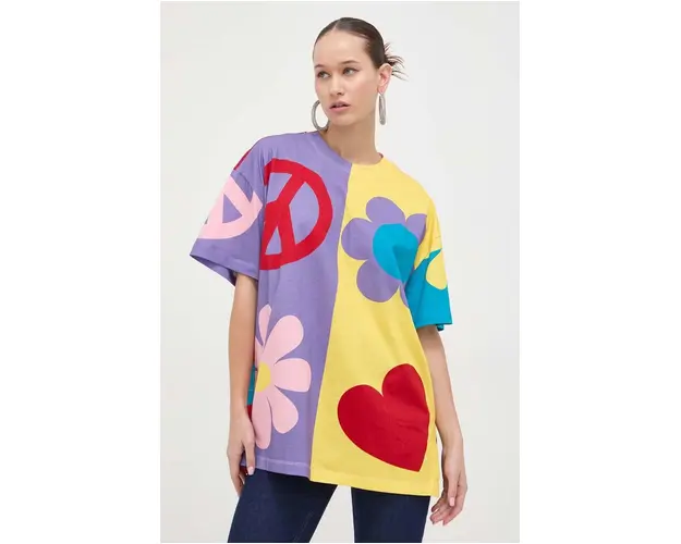 Moschino Jeans tricou din bumbac femei