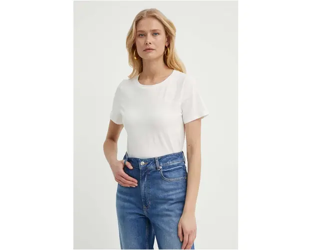 Weekend Max Mara tricou femei, culoarea alb 2415970000000