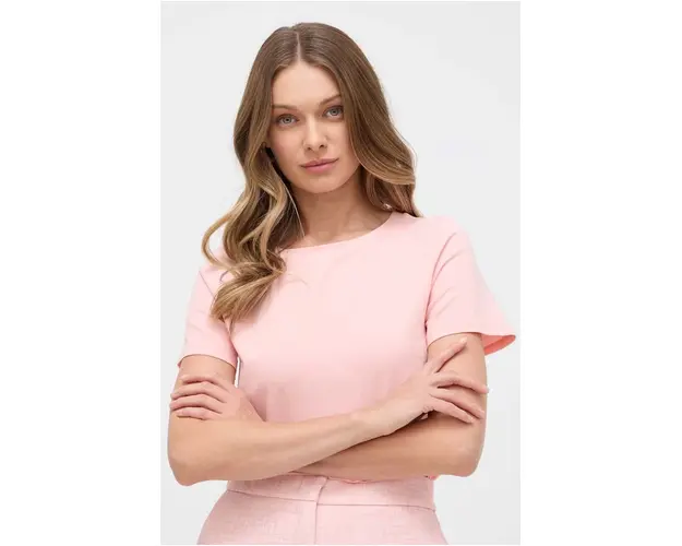 Weekend Max Mara tricou femei, culoarea roz 2415970000000