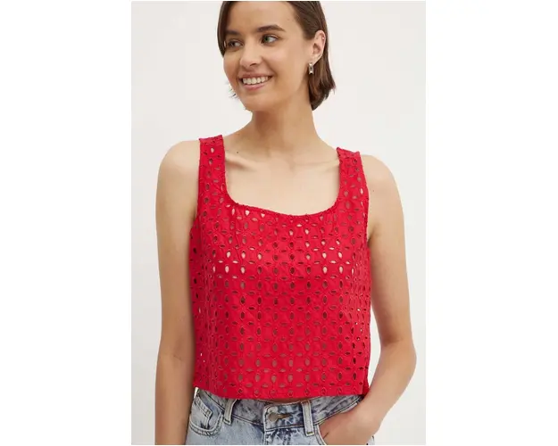 United Colors of Benetton top femei, culoarea roz