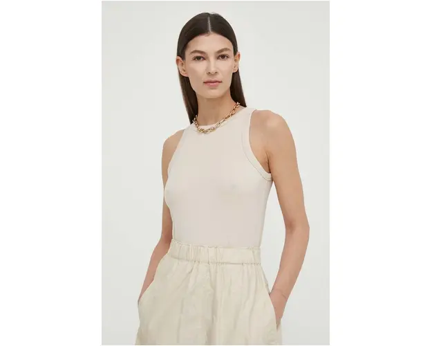 Levi's top femei, culoarea bej