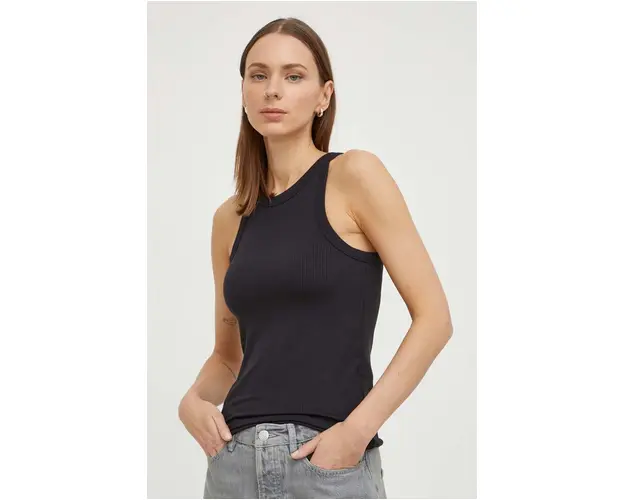 Levi's top femei, culoarea negru