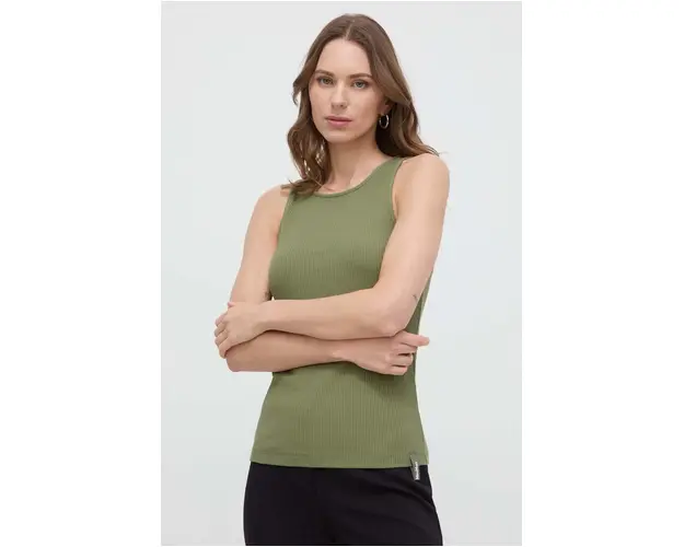 Max Mara Leisure top femei, culoarea verde 2416940000000