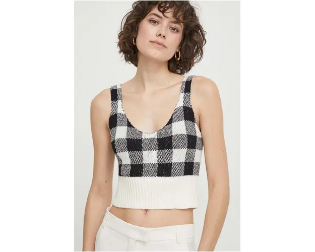 Sisley top femei, culoarea negru