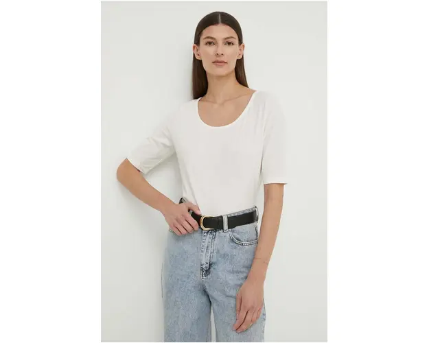 Marc O'Polo tricou femei, culoarea bej