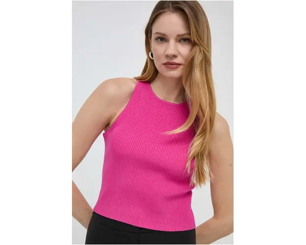 MICHAEL Michael Kors top femei, culoarea roz