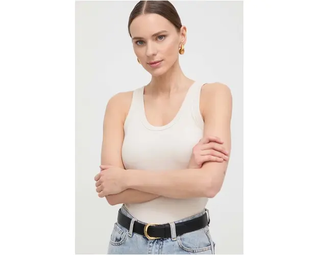 Marella top femei, culoarea bej 2413940000000