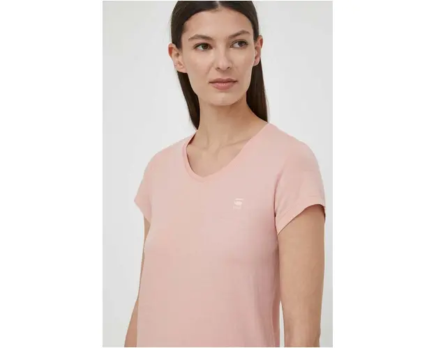 G-Star Raw tricou din bumbac femei, culoarea violet